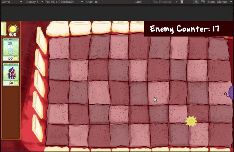 Tower Defense gameplay